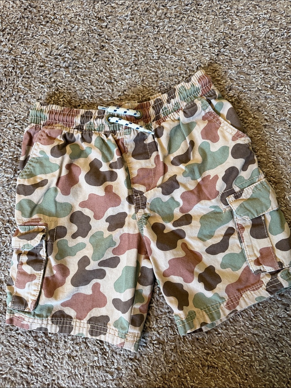 Retro Camo Shorts 🤎